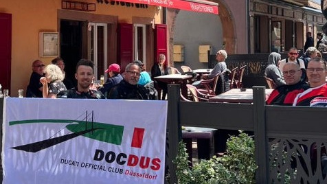 DOC DUS, Vosges, Düsseldorf, Ducati Official Club, Tour, Ausfahrt Ruhrsee