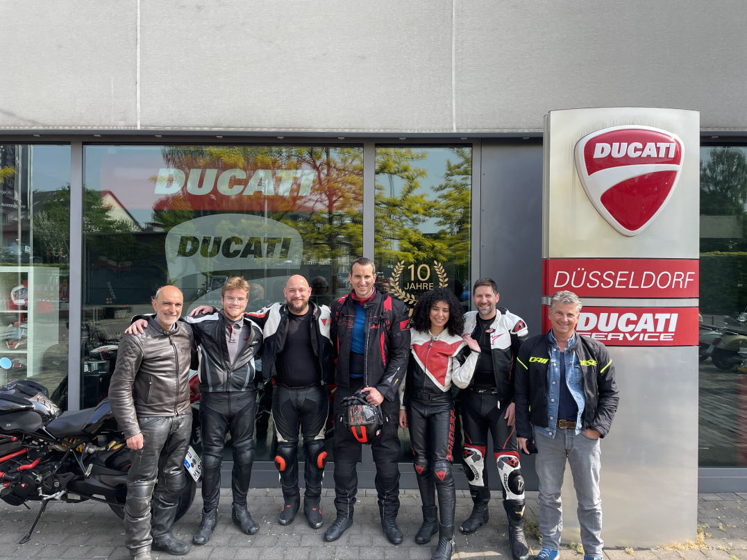 Ausfahrt, Ruhrsee, Ducati, Official Club, Düsseldorf