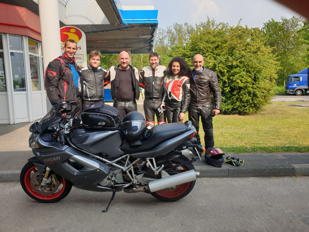 Ducati, DOC, Düsseldorf, Motorrad, Gruppe, Tour